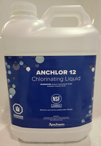 Liquid Chlorine 2 X 10 L CASE